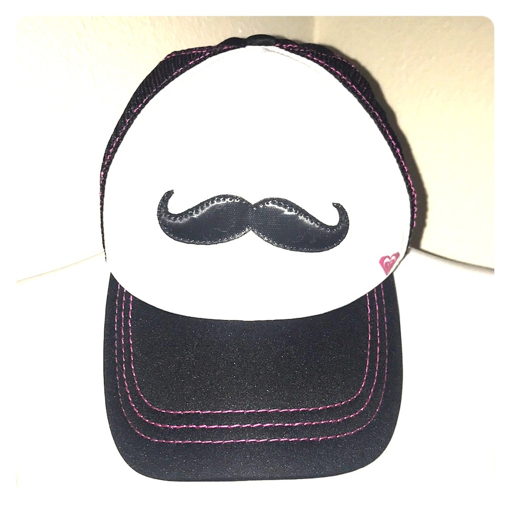 Roxy Girls Mustache Snapback Hat🧢